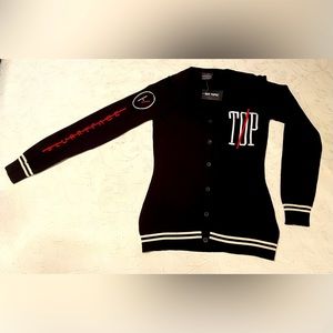 Twenty One Pilots Black Cardigan - Medium - NEW WITH TAGS